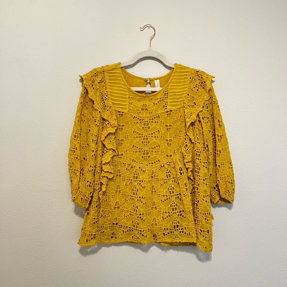 Anthropologie Boho Blouse